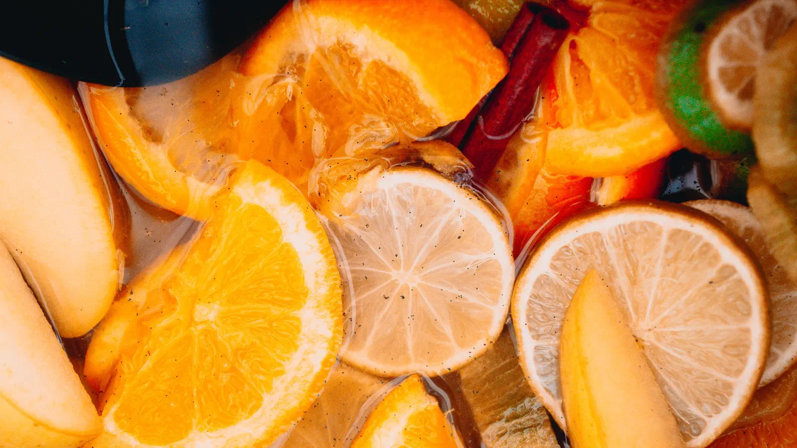 Agrumes et épices infusés