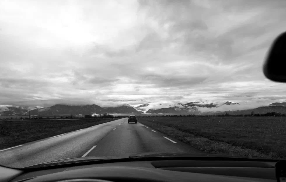 Sur la route