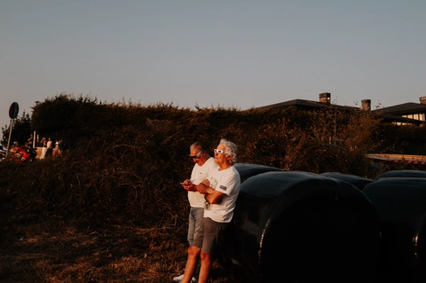 L’ambiance après le passage de l’éclipse totale