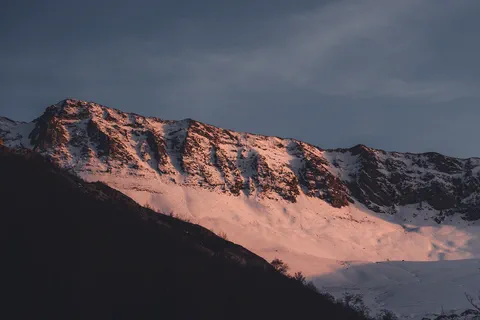 Notre vue lors du repas