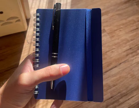 2.50 euro notebook from your local newsagent