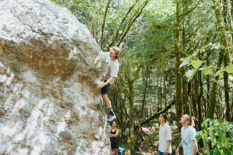 Week-end de bloc dans les Pyrenees