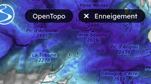 Quel est le niveau de neige à [Insérer une randonnée] ?