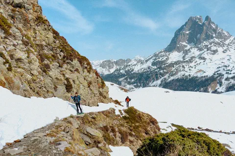 Pic du Midi d&rsquo;Ossau dans la vallée d&rsquo;Ossau, paysage de montagne dans les Pyrénées, photo réalisée par Mathieu Odin