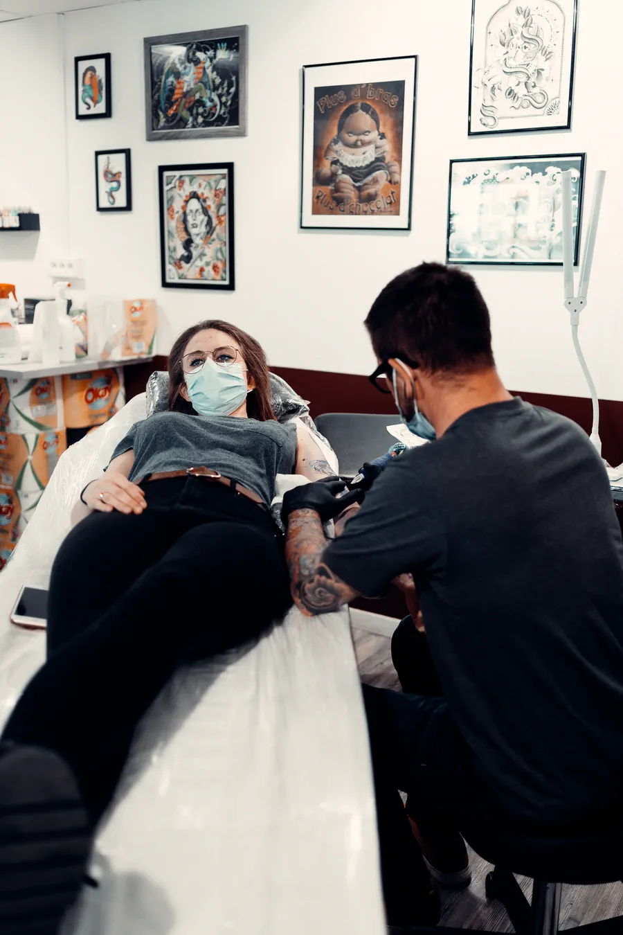 Projet L'apothicaire Tatoo Shop Commerce - photo 05