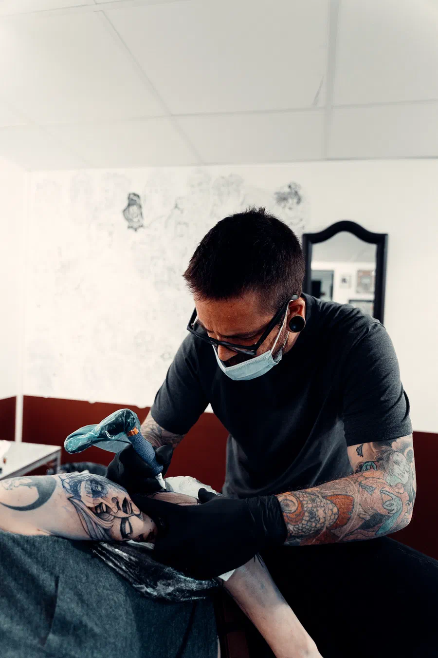 Projet L'apothicaire Tatoo Shop Commerce - photo 55