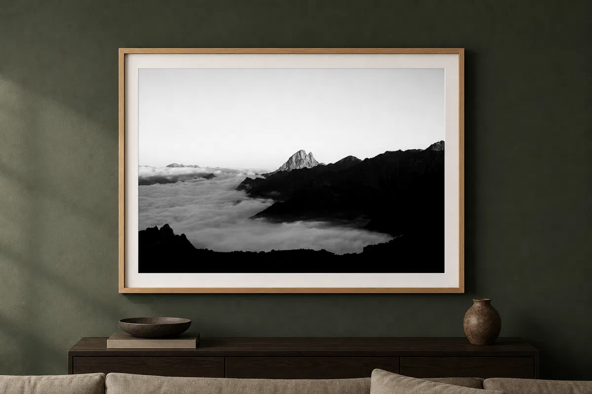 Ossau en clair-obscur